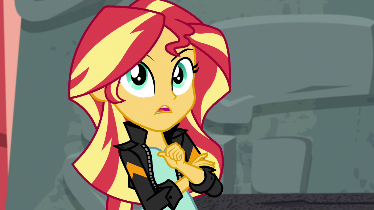 Image - Sunset Shimmer "me, neither" EGS2.png  My Little 